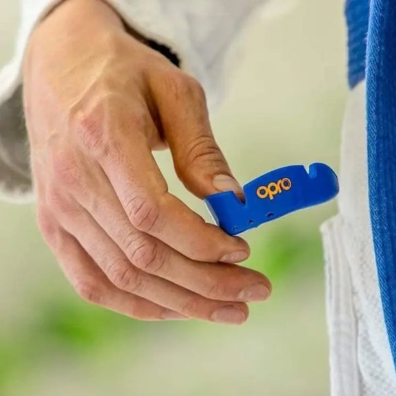 Капа для боксу OPRO Bronze (вік 11+) Blue (art.102500002), Колір: Синій, зображення 9