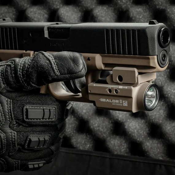 Тактический фонарь Olight Baldr S Green Laser Flat Dark Earth (0.0002.0195), изображение 10