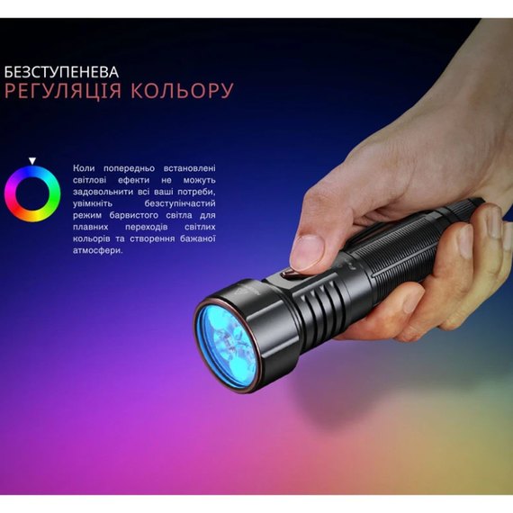 Фонарь ручной Fenix LD36RB черный, Цвет: Чёрный, изображение 9