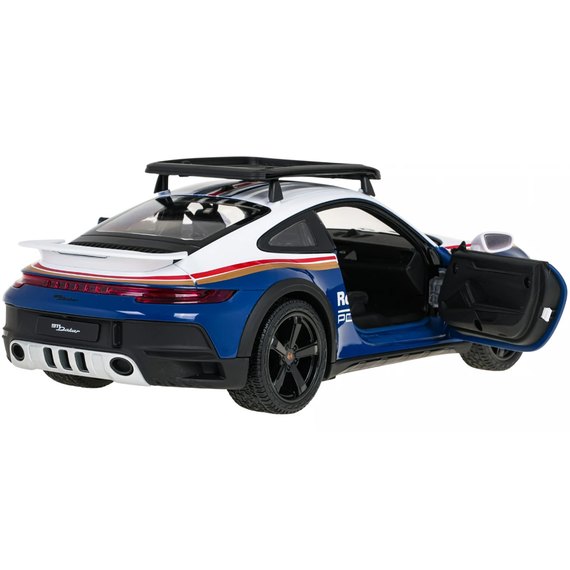 Машинка Rastar Porsche 911 Dakar Performance 1:14 Синий (10137 blue), изображение 4