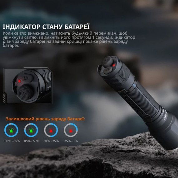 Тактический фонарь Fenix TK17, изображение 7