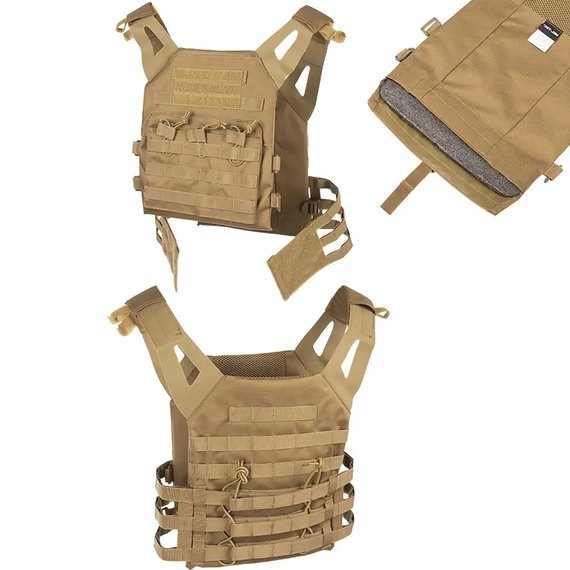 Плитоноска Mil-Tec Plate Carrier Gen 2 койот (13463205), зображення 2