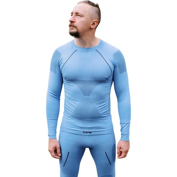 Комплект термобелья мужской Tramp Active L/XL голубой (UTRUM-021-blue-L/XL), Размер: L/XL, Рост: 175-185 см, Цвет: Синий
