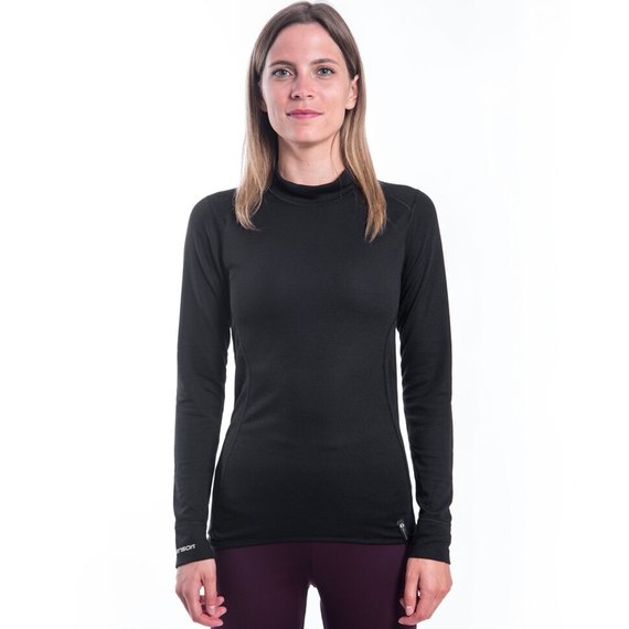 Термокофта женская Sensor Double Face LS S Black (SW11DF-black-S), Размер: S, Рост: 163-166 см, Цвет: Чёрный, изображение 2