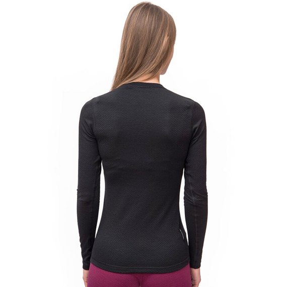 Термокофта женская Sensor Merino DF LS L Black (SW11M-black-L), Размер: L, Рост: 172-174 см, Цвет: Чёрный, изображение 4