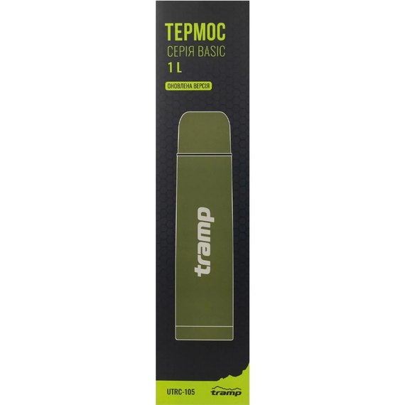 Термос Tramp Basic 1 л оливковый UTRC-105-olive, Цвет: Зелёный, Объём: 1 л, изображение 5