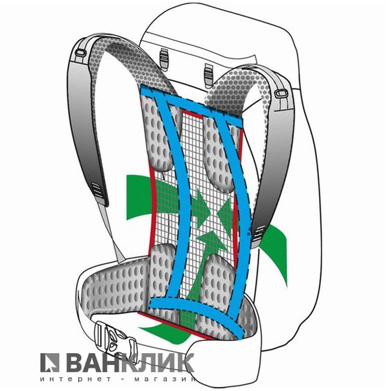 Рюкзак Ferrino Alta Via 35 Blue 922848