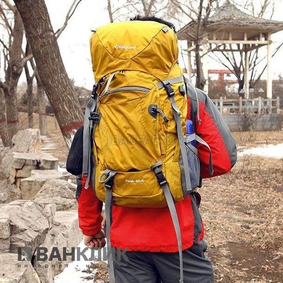 Рюкзак KingCamp Peak 45+5 Yellow KB3250