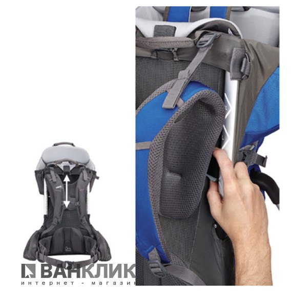 Рюкзак-переноска Thule Sapling Elite Child Carrier - Slate/Cobalt ЦБ0000487