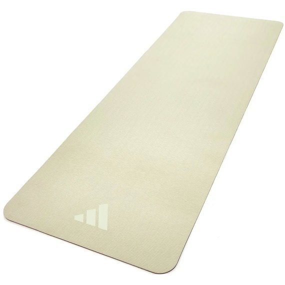 Коврик для йоги Adidas Double Sided Yoga Mat бежевый/темно-розовый 176х61х0.6 см (ADYG-10400WP-NL), Цвет : Розовый, изображение 3