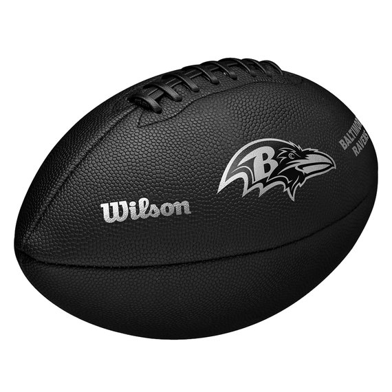 М'яч для американського футболу Wilson NFL Team Metallic Premiere Lar OF size 5 Black (WF4015819XBOF), зображення 4