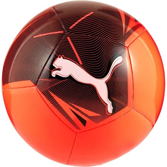 Мяч футбольный Puma Big Cat ball красный/черный size 5 (084589-04), Размер: 5
