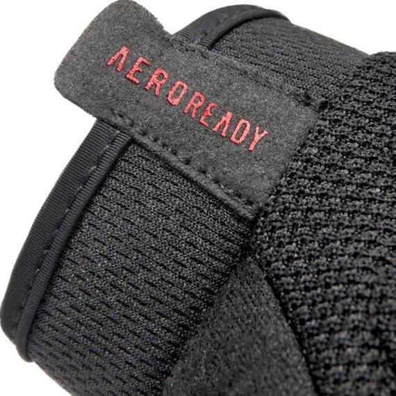 Перчатки для зала Adidas Essential Training Gloves черный/красный XL (ADGB-15004RD), Размер: XL, Цвет: Чёрный/Красный, изображение 3