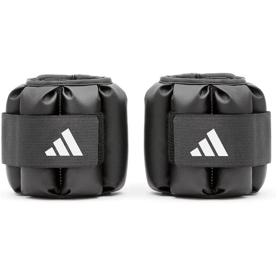 Обтяжувачі на щиколотки/зап'ястя Adidas Performance Ankle/Wrist Weights чорний/зелений 1.5 кг 2 шт/уп (ADWT-12322-NL), зображення 2