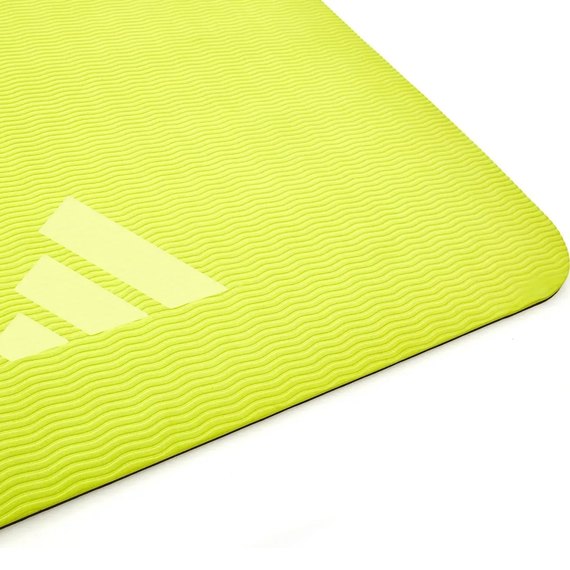 Коврик для йоги Adidas Double Sided Yoga Mat желтый/серый 176х61х0.6 см (ADYG-10400BLY-NL), Цвет : Жёлтый/Серый, изображение 4