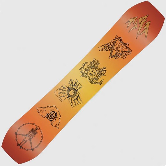Сноуборд Jones Tweaker, 162 cm (JNS J.25.SNM.TTR.XX.162.1), Довжина: 162 см, зображення 7