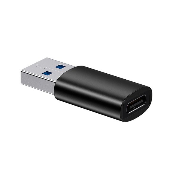 Переходник Baseus Ingenuity Series Mini OTG Adaptor USB 3.1 to Type-C черный (000010101), изображение 3