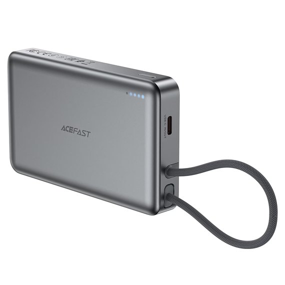 Повербанк AceFast M18 10000 mAh PD20W (22.5W) Black, изображение 2