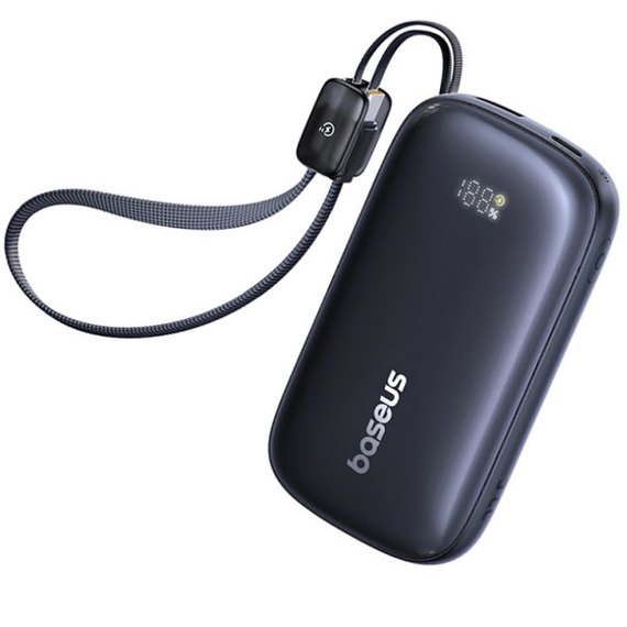 Повербанк Baseus EnerFill FC21 Qpow 3 Ultra 10000 mAh 22.5W Black (E0027L00)
