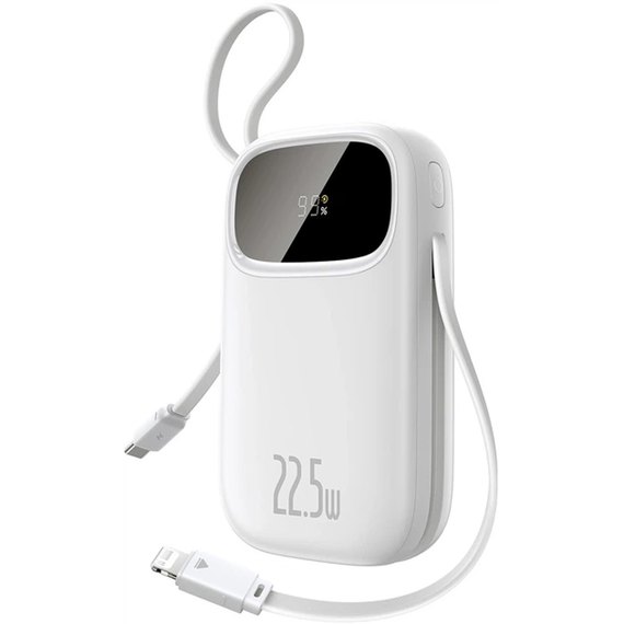 Повербанк Baseus EnerFill FC31 Qpow 3 20000 mAh 45W White (E0028D01), Цвет : Белый, изображение 2