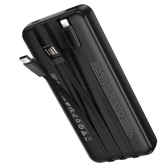 Повербанк Borofone Clever BJ79 10000 mAh Black, изображение 2
