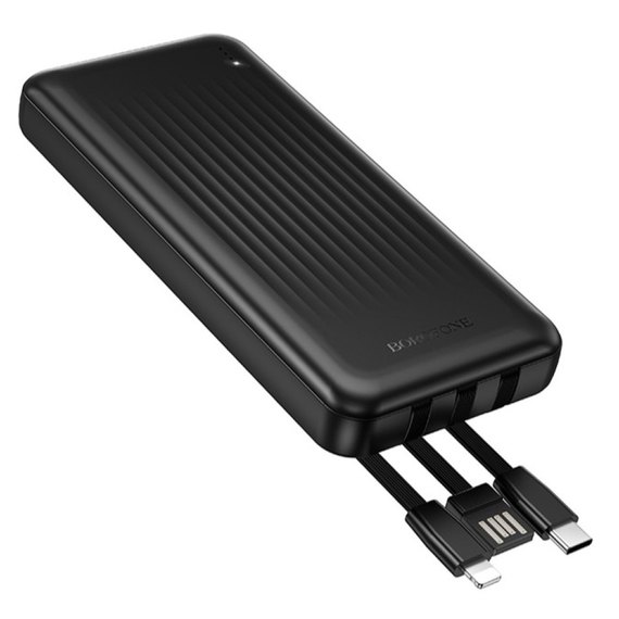 Повербанк Borofone Clever BJ79 10000 mAh Black, изображение 3