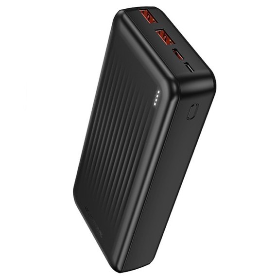 Повербанк Borofone Clever BJ80A 20000 mAh 22.5W+PD20W Black, Ёмкость: 20 000 mAh, изображение 4