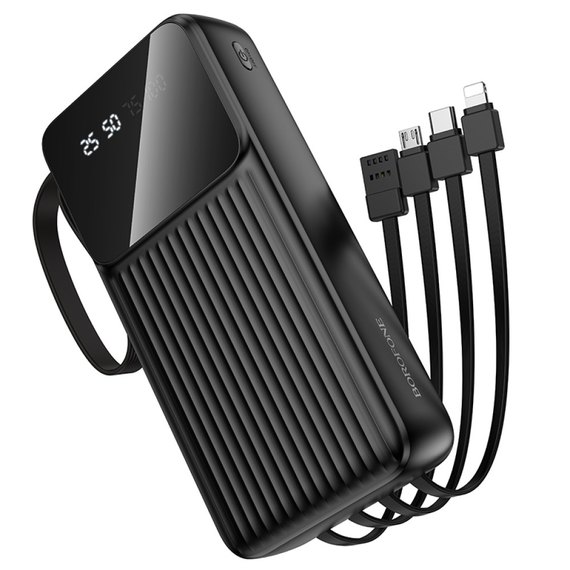 Повербанк Borofone Smart BJ76A 20000 mAh Black, изображение 3
