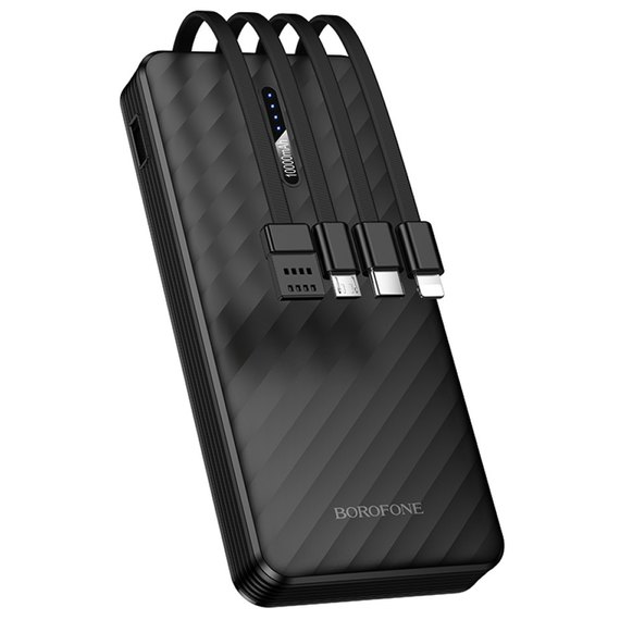 Повербанк Borofone Smooth BJ84 10000 mAh Black, изображение 6