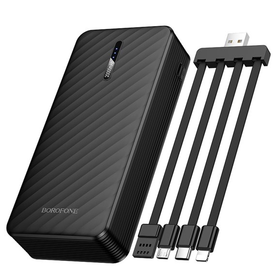 Повербанк Borofone Smooth BJ84A 20000 mAh Black