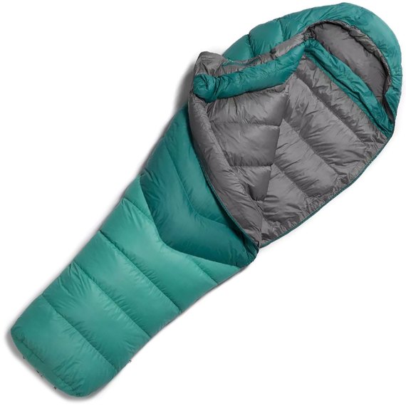 Спальний мішок Rab Alpine 400 Wmns Regular, (-5°C), 170 см - Left Zip, Atlantis (QSD-28-ATL-REG-LZ), зображення 3