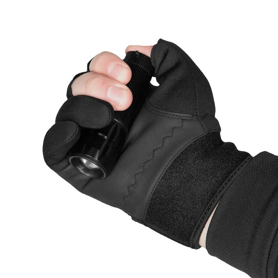 Тактичні рукавички Camo-Tec Grip Pro Neoprene Black Size M (27090-m), Розмір : M, зображення 5