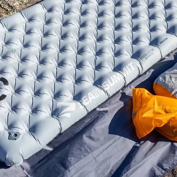 Надувной коврик Sea to Summit Ether Light XR Insulated ASC Mat Dark Gray Large (STS ASL051152-061704), изображение 7