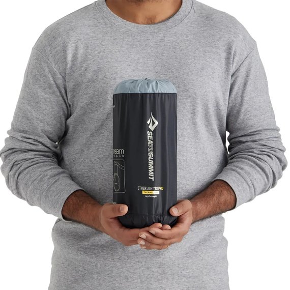 Надувний килимок Sea to Summit Ether Light XR Pro Insulated ASC Mat Pirate Black Large Rectangular (STS ASL051142-320105), зображення 5