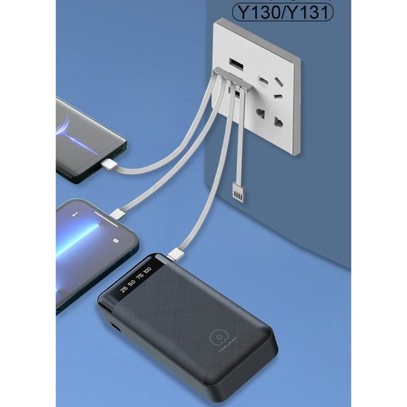 Повербанк WUW TUGII Y131 20000 mAh 2.1A Black, зображення 5