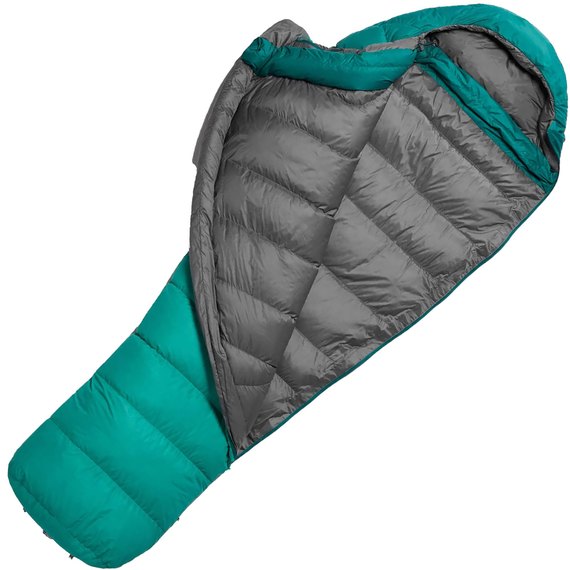Спальный мешок Rab Alpine 600 Wmns Regular, (-9°C), 170 см - Left Zip, Peacock Green (QSD-43-PCG-REG-LZ), изображение 2