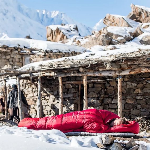 Спальний мішок Rab Expedition 1400, (-40°C), 195 см - Left Zip, SUMMIT RED (QSM-25-SUR-REG-LZ), зображення 5
