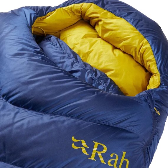Спальный мешок Rab Neutrino 600 Regular, (-12°C), 185 см - Right Zip, Nightfall Blue (QSM-92-NFB-REG-RZ), изображение 5