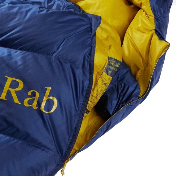 Спальный мешок Rab Neutrino 600 Wmns Regular, (-12°C), 170 см - Left Zip, Nightfall Blue (QSM-93-NFB-REG-LZ), изображение 4