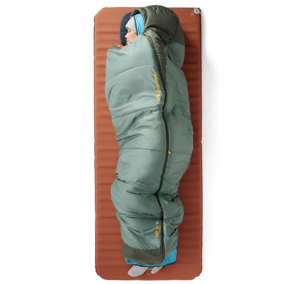 Спальный мешок Sea to Summit Boab -1C|30F, 185 см - Left Zip, Regular Wide, Laurel Wreath Green (STS ASL043121-442003), изображение 5