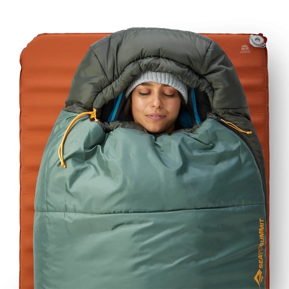 Спальный мешок Sea to Summit Boab -1C|30F, 185 см - Left Zip, Regular Wide, Laurel Wreath Green (STS ASL043121-442003), изображение 7