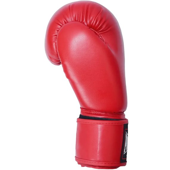 Боксерські рукавички PowerPlay 3004 Classic Червоні 8 ун (PP_3004_8oz_Red), Вага: 8 унцій, Колір: Червоний, зображення 4