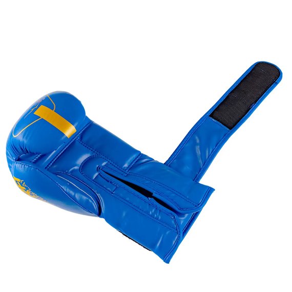 Боксерские перчатки PowerPlay 3089 Alpha Синие 16 ун (PP_3089_16oz_Blue), Вес: 16 унций, Цвет: Синий, изображение 6