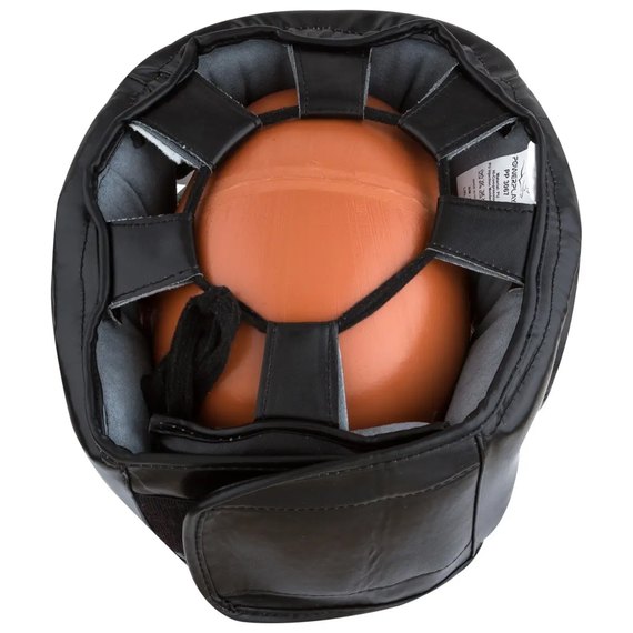 Боксерський шлем PowerPlay 3067 Challanger с бампером PU + Amara Красный L (PP_3067_L_Red), изображение 3