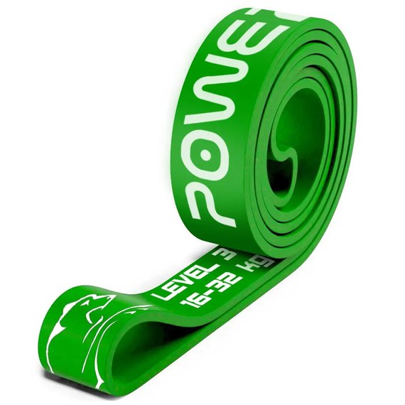 Эспандер-петля PowerPlay 0015 Желтый/Фиолетовый/Зеленый/Синий 5-45 кг 4 шт/уп (PP_0015), изображение 3