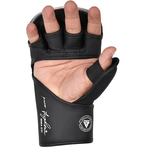 Рукавички ММА RDX IMMAF XL Red (GSR-IMF-1R-XL), Розмір: XL, Колір: Червоний, зображення 4