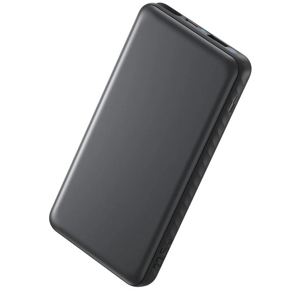 Повербанк Anker 10000 mAh 22.5W Built-In USB-C Cable Black (A110DH11), изображение 2