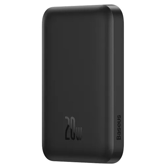 Повербанк Baseus Magnetic Mini Air Wireless Fast Charge 6000 mAh 20W Black (P10059002113-00), зображення 4