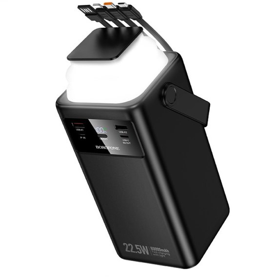Повербанк Borofone BJ65B Velocity 80000 mAh PD20W+22.5W Black