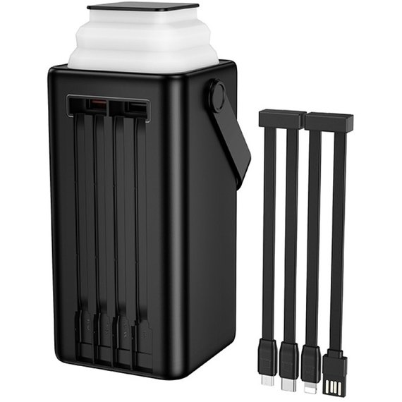 Повербанк Borofone BJ65B Velocity 80000 mAh PD20W+22.5W Black, изображение 2